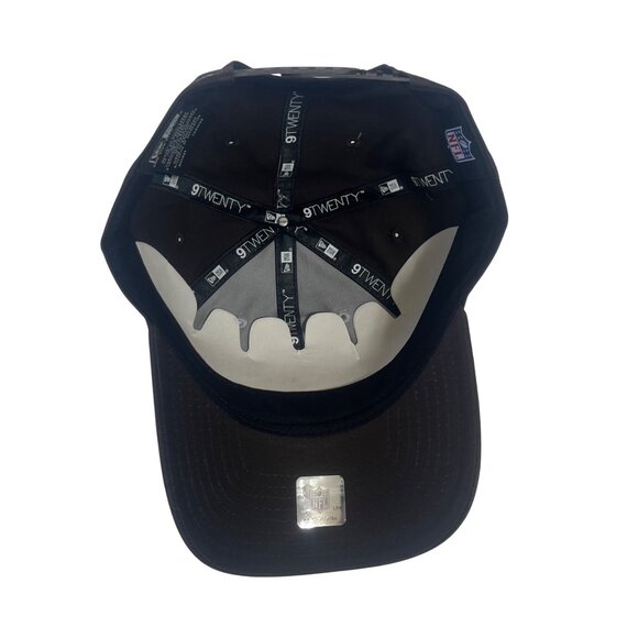 Cleveland Browns Adjustable Baseball Hat Cap Gray Brown New NFL New Era OS - Picture 6 of 11